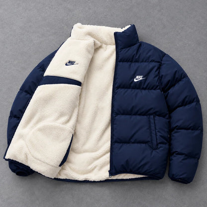 Nike Waxi - Wendbare Sherpa-Pufferjacke