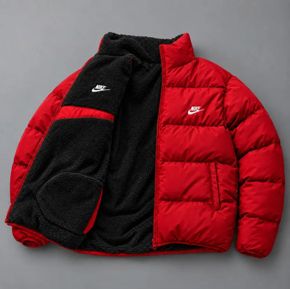 Nike Waxi - Wendbare Sherpa-Pufferjacke