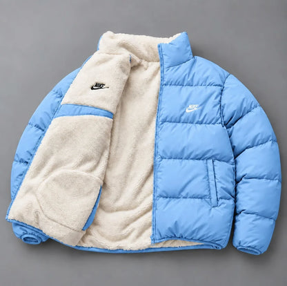 Nike Waxi - Wendbare Sherpa-Pufferjacke